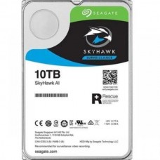 Жесткий диск HDD SATA Seagate 10Tb, ST10000VE0008, SkyHawk AI, 7200 rpm, 256Mb buffer