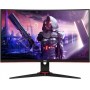 Монитор 23,6'' AOC C24G2AE 1500R Curved 1920x1080 165Гц VA WLED 16:9 1ms VGA 2*HDMI DP 3000:1 80M:1 178/178 250cd Speakers HAS Swivel Tilt Black/Red