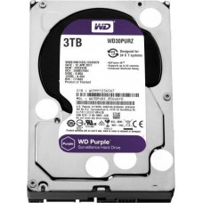 Жесткий диск Western Digital HDD SATA-III  3000Gb Purple WD30PURZ, IntelliPower, 64MB buffer (DV&NVR)