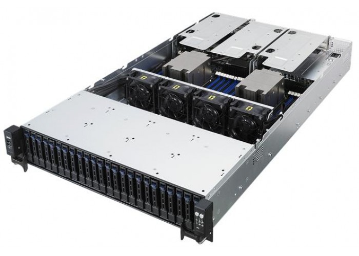 Серверная платформа ASUS RS720A-E9-RS24V2 Rack 2U,2xEPYC™ 7002,noMem (upto32),noHDD (upto 24 SFF),w/o PIKE,3xSFF8643,2x800W,RAID/HBA SAS required