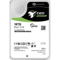 Жесткий диск HDD SATA Seagate 18Tb, ST18000NM000J, Exos X18, 7200 rpm,512Mb buffer,  512e/4kn