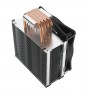 Система охлаждения PCCooler GI-X4S S775/115X/20XX/AM2/AM3/AM4 (24 шт/кор, TDP 145W, 120mm PWM LED FAN, 4 тепловые трубки 6мм, 800-1600RPM, 18-30,8dBa)