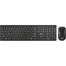 Клавиатура ACER OKR030 Wireless Keyboard and Mouse Combo 2.4G Scissor-foot, Std. Black