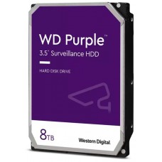 Жесткий диск Western Digital HDD SATA-III  8Тb Purple WD84PURZ, 5640RPM, 128MB buffer (DV&NVR)