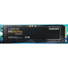 Твердотельный накопитель SSD M.2 (PCI-E NVMe) 2Tb (2048GB) Samsung 970 EVO plus (R3500/W3300MB/s) (MZ-V7S2T0BW analog MZ-V7E2T0BW)