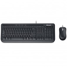 Клавиатура+мышь Microsoft Wired Desktop 600, USB, Black