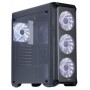 Корпус ZALMAN I3, ATX, BLACK, FRONT MESH, WINDOW, 2x3.5", 3x2.5", 2xUSB2.0, 1xUSB3.0, FAN CONTROLLER, FRONT 3x120mm, REAR 1x120mm