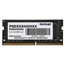 Оперативная память Patriot DDR4  8GB  2666MHz SO-DIMM (PC4-21300) CL19 1.2V (Retail) 512*16 PSD48G266682S
