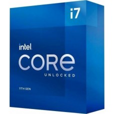 Процессор CPU Intel Core i7-11700K (3.6GHz/16MB/8 cores) LGA1200 BOX, UHD Graphics 750 350MHz, TDP 125W, max 128Gb DDR4-3200, BX8070811700KSRKNL