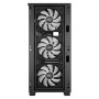 Корпус Deepcool MATREXX 50 MESH 4FS без БП, боковое окно (закаленное стекло), 3xColor LED 120мм ветилятора спереди, 1xColor LED 120мм ветилятор сзади, черный, ATX