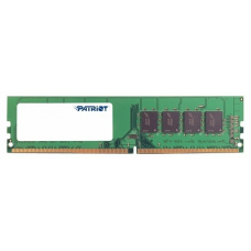 Оперативная память Patriot DDR4  4GB  2400MHz UDIMM (PC4-19200) CL17 1.2V (Retail) 256*16 PSD44G240082