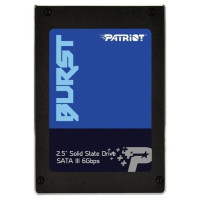 Твердотельный накопитель PATRIOT SSD BURST 120Gb SATA-III 2,5”/7мм PBU120GS25SSDR