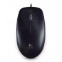 Мышь Logitech B100 Optical Mouse, USB, 800dpi, Black, [910-003357] (незначительное повреждение коробки)