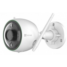 Видеокамера Ezviz C3N 1080P, 1/2.7, 2.8 мм, угол обзора: 125°(Д), 104°(Г), Цветное ночное виделние, ИК 30м, 3D DNR, цифровой WDR, BLC,  H.265, 30 к/с, макс. 2 Мбит/с, WiFi, IP 67,  Встроенный микрофон, прием ауд