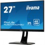  27" Iiyama ProLite XUB2792UHSU-B1 3840x2160@60Гц IPS LED 16:9 4ms DVI HDMI DP 2*USB3.0 80M:1 1000:1 178/178 300cd HAS Pivot Swivel Tilt 2*Speakers 2Вт Black