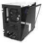 Корпус NZXT CA-H210I-W1 H210i Mini ITX White/Black Chassis with Smart Device 2, 2x120mm Aer F Case Fans, 1xLED Strip