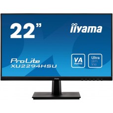 Монитор 21,5" Iiyama ProLite XU2294HSU-B1 1920x1080 75Гц VA LED 16:9 4ms VGA HDMI DP 2*USB2.0 80M:1 3000:1 178/178 250cd Tilt Speakers Black