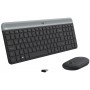 Клавиатура+мышь Logitech Wireless Desktop MK470 (Keybord&mouse), Black, [920-009206]