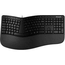 Клавиатура Microsoft Ergonomic Kili Keyboard, Black [For Business]