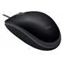 Мышь Logitech Mouse B110, Silent, Black [910-005508]