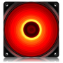 Вентилятор DEEPCOOL RF120R 120x120x25мм (96шт./кор, LED Red подсветка, 1300об/мин) Retail