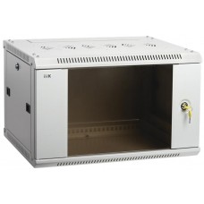  ITK Шкаф LINEA W 15U 600x450 мм дверь стекло, RAL7035 (отсутствует коробка)