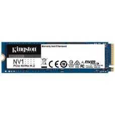 Твердотельный накопитель Kingston SSD 500GB NV1 M.2 2280 NVMe Gen3 x4 (R2100/W1700MB/s) (Retail)