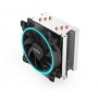 Кулер для процессора PCCooler GI-X3B S775/115X/AM2/AM3/AM4 (24 шт/кор, TDP 125W, вент-р 120мм с PWM, 3 тепловые трубки 6мм, синяя LED подсветка, 1000-1800RPM, 26.5dBa)