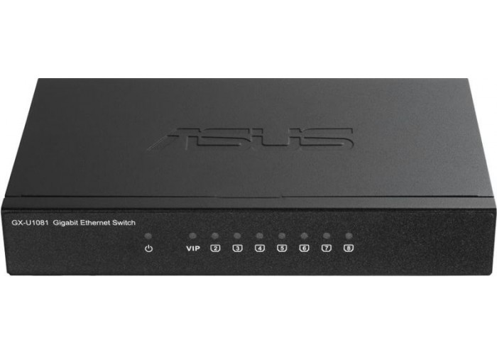  ASUS GX-U1081 // свитч 8 портов до 1000 Мбит/с ; 90IG0670-BO3R00