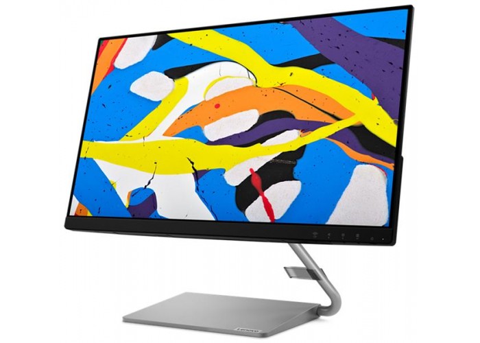 Монитор Lenovo Q24i-1L 23.8" 16:9 FHD (1920x1080) IPS, 4ms, CR 1000:1, BR 250, 178/178, 75hz, 1xHDMI 1.4, 1xVGA, 1xAudio Out (3.5mm), AMD FreeSync, Speakers (2 x 3W), Tilt, 3-Year