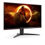 Монитор 28" AOC U28G2AE/BK 3840x2160@60Гц IPS LED 16:9 4ms 2*HDMI DP 80M:1 1000:1 178/178 300cd Tilt Speakers Black/Red