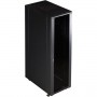  Шкаф 19" Business, 42U 800x1000, черный, передняя дверь стекло, задняя дверь распашная металл