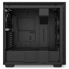 Корпус NZXT CA-H710I-B1 H710i Mid Tower Black/Black Chassis with Smart Device 2, 3x120, 1x140mm Aer F Case Fans, 2xLED Strips and Vertical GPU Mount