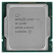 Процессор CPU Intel Core i5-11400 (2.6GHz/12MB/6 cores) LGA1200 BOX, UHD Graphics 730 350MHz, TDP 65W, max 128Gb DDR4-3200, BX8070811400SRKP0