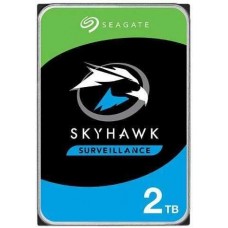 Жесткий диск HDD SATA Seagate 2Tb, ST2000VX015, Skyhawk Guardian Surveillance, 5900 rpm, 256Mb buffer (аналог ST2000VX008)
