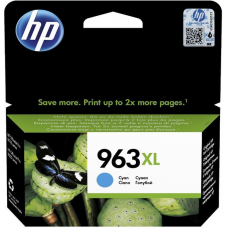  Cartridge HP 963XL для OfficeJet 9010/9020, голубой  (1600 стр.)
