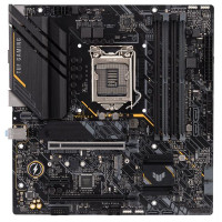 Материнская плата ASUS TUF GAMING B560M-E, LGA1200, B560, 4*DDR4, DP+HDMI, , SATA3 + RAID, Audio, Gb LAN, USB 3.2*4, USB 2.0*6, COM*1 header (w/o cable), mATX; 90MB1850-M0EAY0