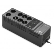Источник бесперебойного питания для персональных компьютеров APC Back-UPS ES 650VA/400W, 230V, 8 Rus outlets (2 Surge & 6 batt.), USB, USB charge(type A), Data/DSL protection,(renewal BE550G-RS)