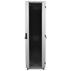  Шкаф телекоммуникационный напольный 33U (600x600) дверь стекло, чёрный