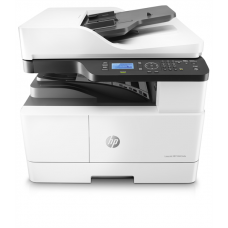 Лазерное многофункциональное устройство HP LaserJet MFP M443nda (p/c/s, A3, 1200dpi, 25ppm, 512Mb, 2trays 100+250, ADF 100, duplex, Scan to email/SMB/FTP, PIN printing, USB/Eth, cart. 4000 pages & USB cable in box, 1y warr, repl. W7U02A)